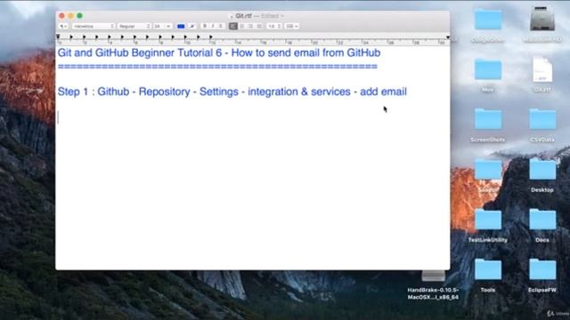 Git & GitHub Tutorial For Beginners - Git and GitHub Tutorial 2021 - How to send email from GitHub смотреть онлайн