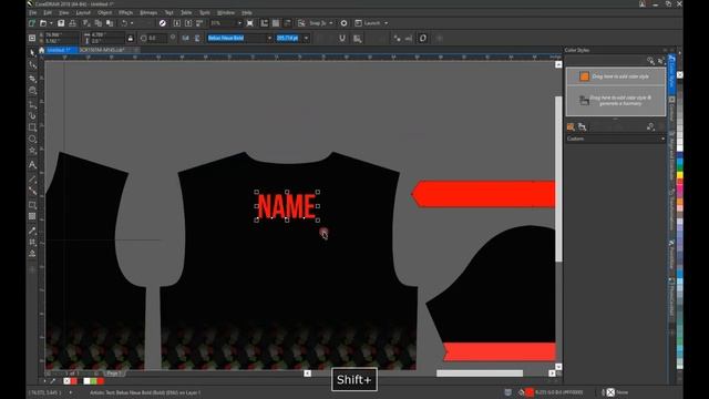 How to Create Sports Jersey Pattern Design in Coreldraw | CLO | 3D Fashion Design смотреть онлайн