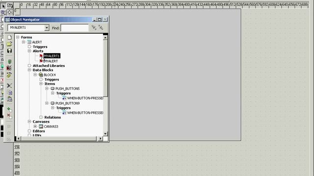 Oracle Forms Lesson 6 part 2( Working with Alerts forms) смотреть онлайн