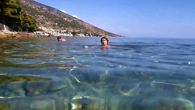 Хорватия пляж Бол Croatia beach Bol