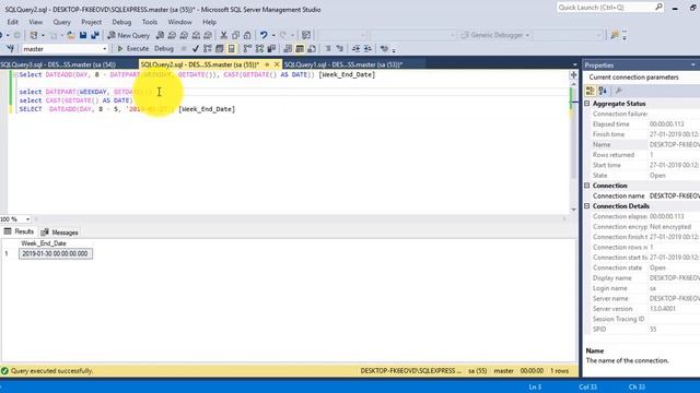 SQL Server Date and Time Functions with Examples | Coding Knowledge смотреть онлайн
