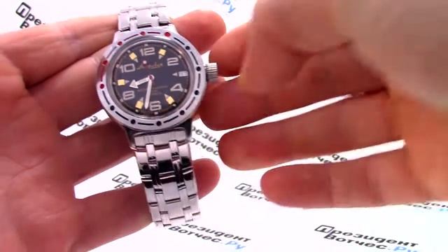Часы Восток Амфибия 420335 - Видео обзор от Watch-Forum.RU смотреть онлайн
