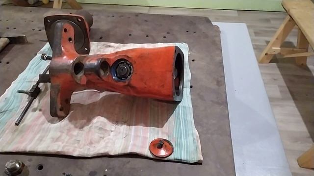 Косилка МФ70. Разбираем редуктор косы правильно! Часть 1. смотреть онлайн