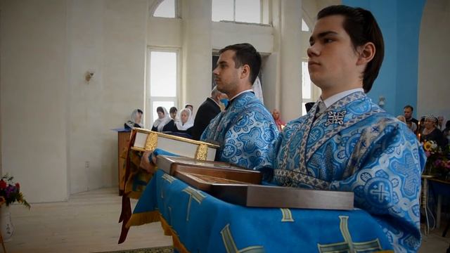 Слова поздравления в Успенском храме с. Нижний Воргол смотреть онлайн
