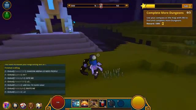 Trove Ep2 Голубой мир