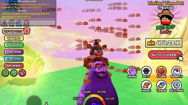Grimace race on roblox смотреть онлайн