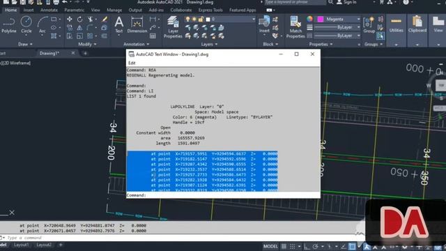 Import data koordinat dari autocad ke excel смотреть онлайн
