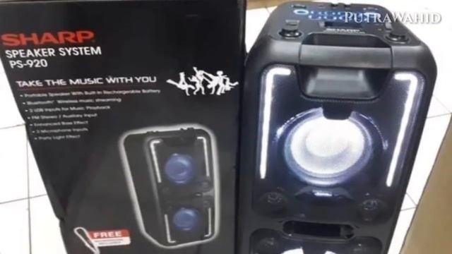 Speaker Sharp PS 920 Party Speaker Review dan Soundtest смотреть онлайн
