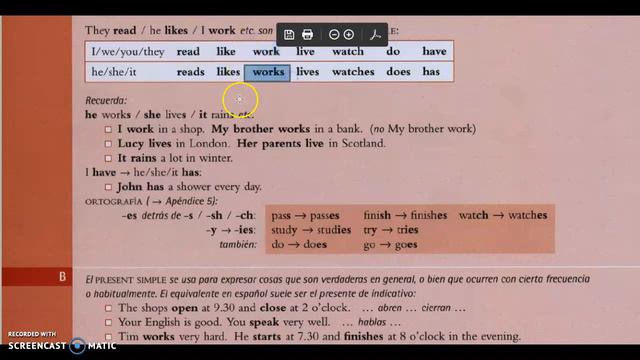 Inglés sin estrés 6 - Present Simple (afirmación) смотреть онлайн