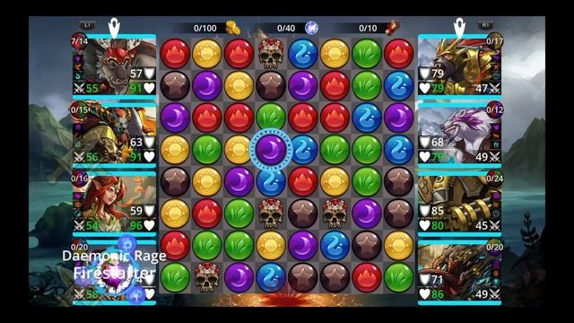 GUILD WARS RED TEAM | Gems of War guild wars guide | 5-0 9.2k+ score SHAKEY START Faction Event tea смотреть онлайн