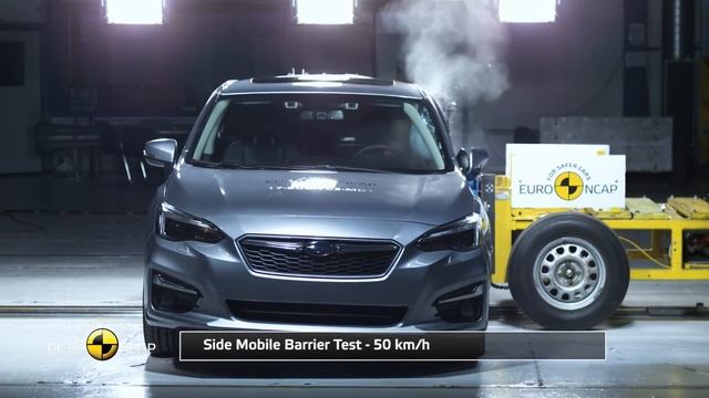 Euro NCAP Crash Test of Subaru Impreza смотреть онлайн