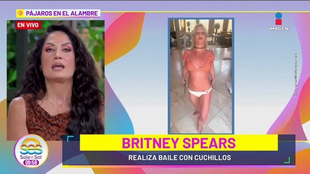 Hacen MEMES de Britney Spears por bailar con cuchillos | Sale el Sol смотреть онлайн