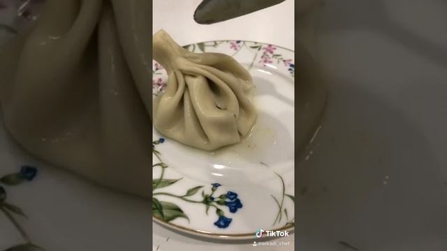 Сооочное хинкали , эластичное тесто смотреть онлайн