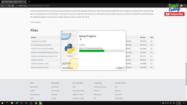 How to Download & Install Python 3.10 on Windows 10 смотреть онлайн
