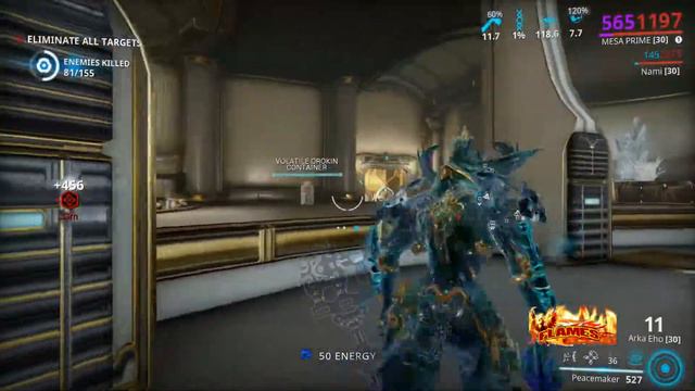 Warframe Mot (Void ) Mission Exterminate level 80-100 смотреть онлайн