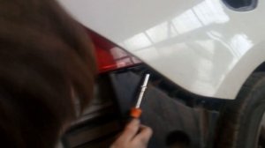 Как снять задний фонарь Volvo S60