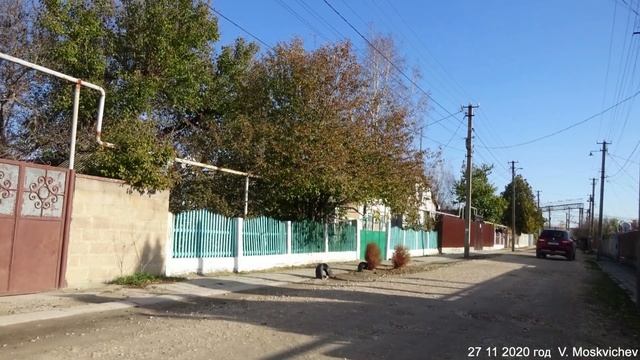 Пройдём по улице Салгирная, Советская и Ак-Мечеть посёлок Гвардейское Крым 27 ноября 2020 год смотреть онлайн