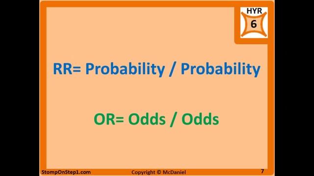Odds Ratio & Relative Risk Calculation & Definition, Probability & Odds смотреть онлайн