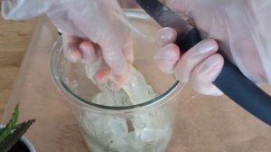 Алоэ Вера 100% натуральный гель своими руками.