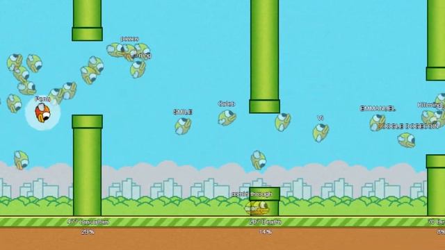 Flappy Bird: The MMO (Official Flappy Bird Multiplayer) смотреть онлайн