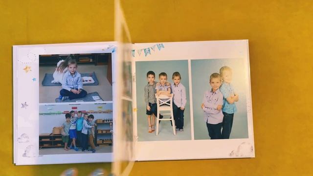 Дизайн альбома для детского сада "Малыши премиальный" смотреть онлайн