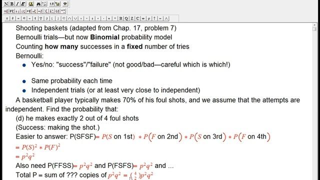 Binomial distribution: introductory example (part 1) смотреть онлайн