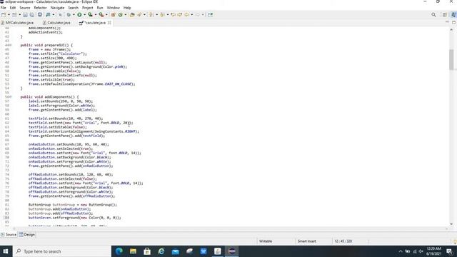 create calculator using java swing, 18291 #javacodes #java #bscs6ea смотреть онлайн