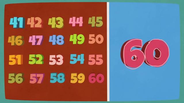 Big Numbers Song _ Count to 100 Song _ The Singing Walrus смотреть онлайн