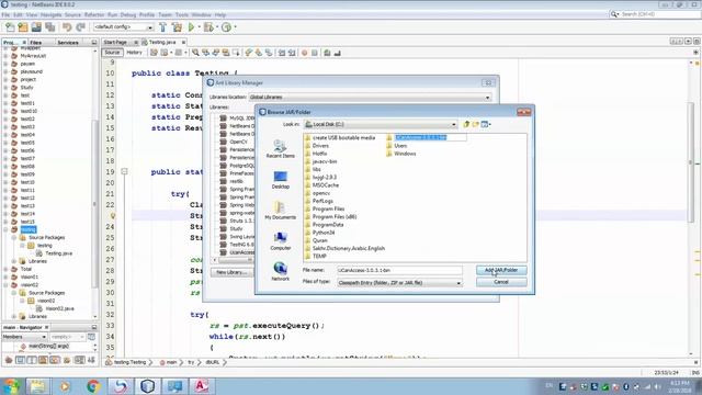 UcanAccess with Netbeans Ver 8.0 or later jdbc odbc Driver смотреть онлайн