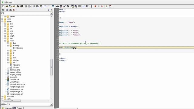 PHP03 - easy PHP tutorial and lesson - arrays and foreach loops смотреть онлайн