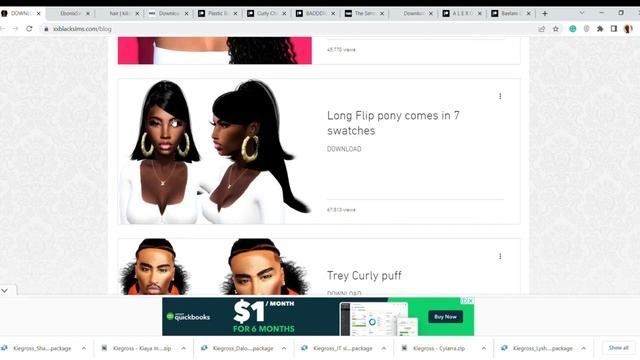 URBAN HAIR | ALPHA HAIR CC SHOPPING || SIMS 4 смотреть онлайн
