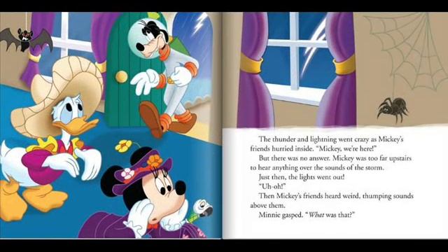Mickey's Spooky Night Read Along смотреть онлайн