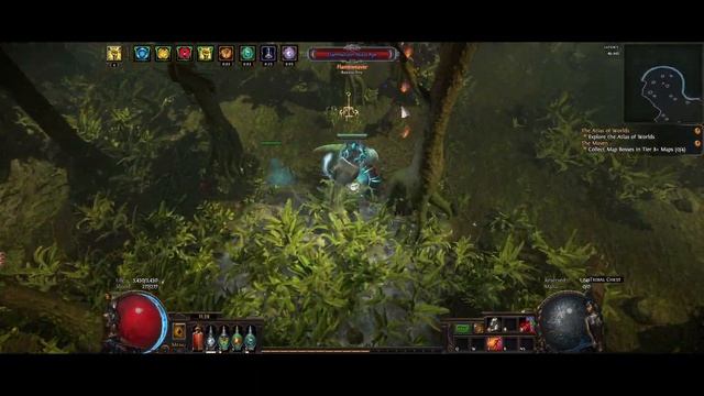 [PoE 3.19] My league starter build - Exsanguinate Freezing Fire Inquisitor - Kalandra league смотреть онлайн