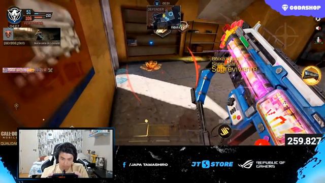 JAPA DEU A VIDA DE HVK-30 NA COPA RANKED DO COD MOBILE! (SEASON 7) смотреть онлайн