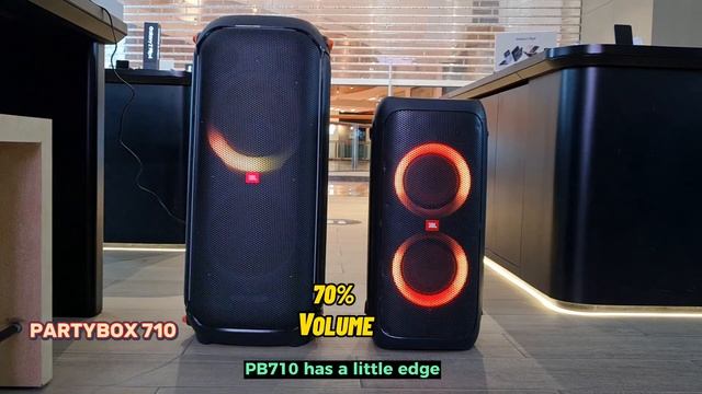 JBL Partybox 710 vs Partybox 310 battle of the titans?? смотреть онлайн