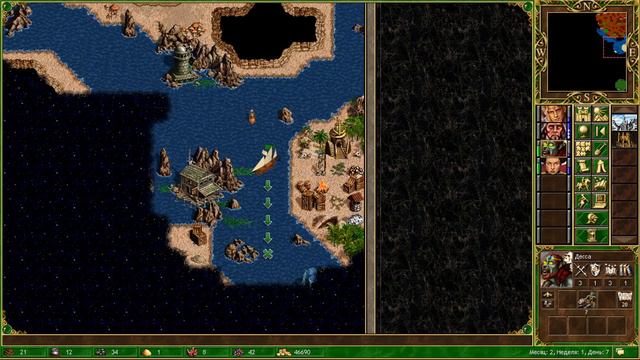Heroes 3 Hota проходим сценарий "Великая пустошь" №3 смотреть онлайн