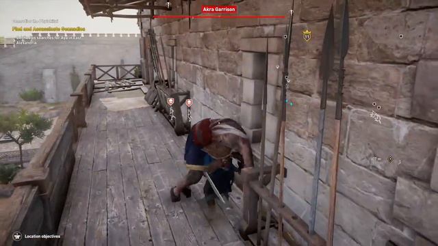 Assassins Creed Origins Part 11 - The Akra Garrison Part 1 смотреть онлайн