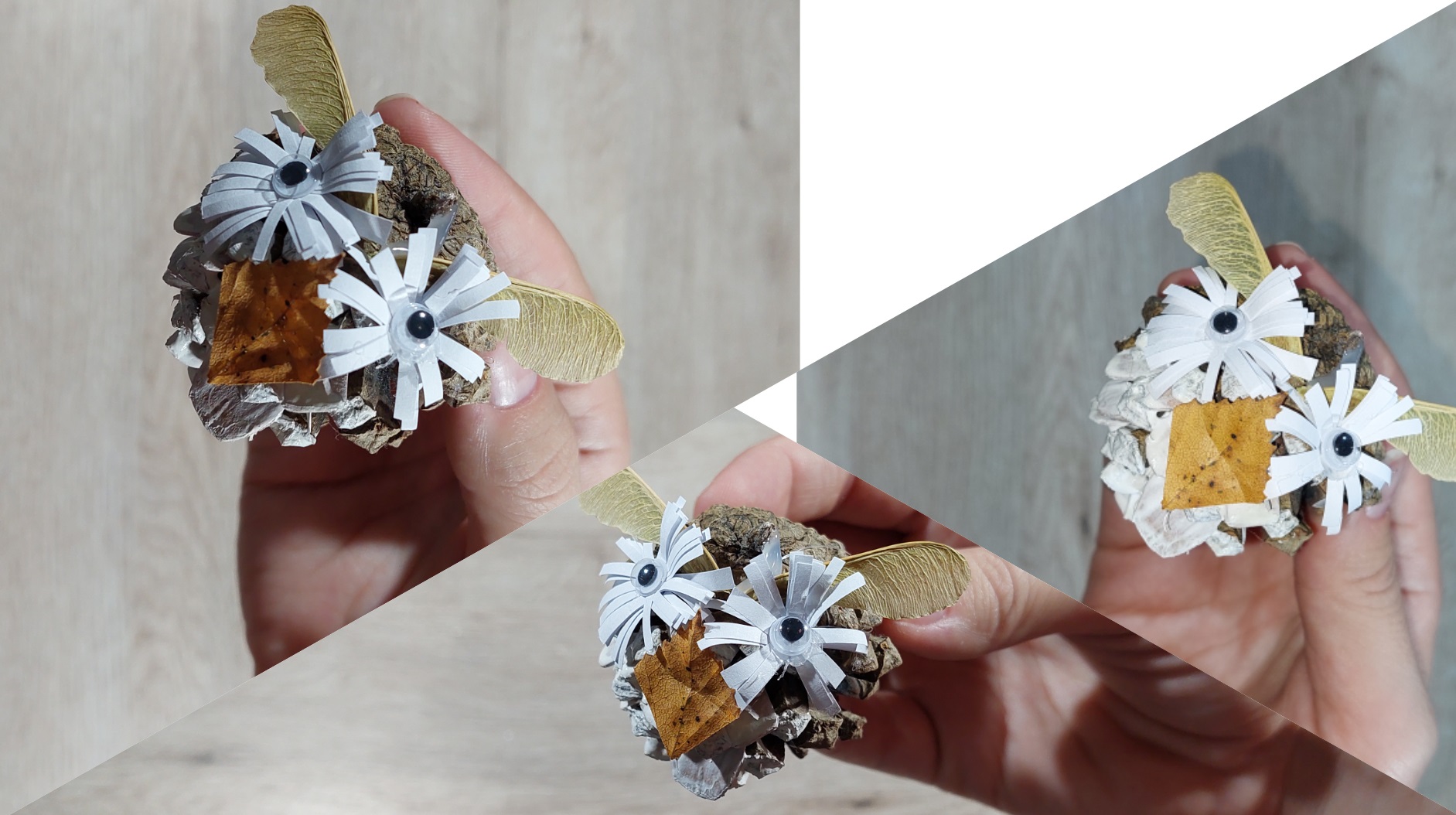 Осенние поделки из шишек.mp4 смотреть онлайн