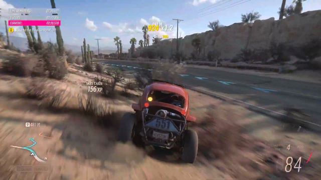 Classic Vocho modified Dessert Drive| Forza Horizon 5 | 4K | Xbox Series X смотреть онлайн