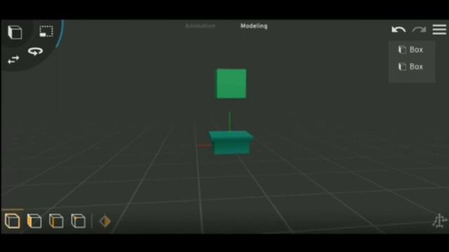 3D модель Low poly дерево - Урок 1 на смартфоні (Prisma3D) смотреть онлайн