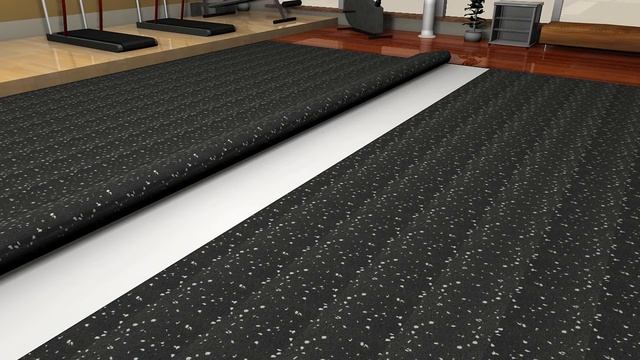 Athletic Textiles Rolled Rubber Floor Glue Down Guide