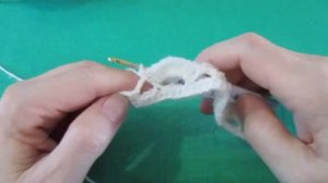 ПРОСТОЙ КРАСИВЫЙ ПАЛАНТИН КРЮЧКОМ