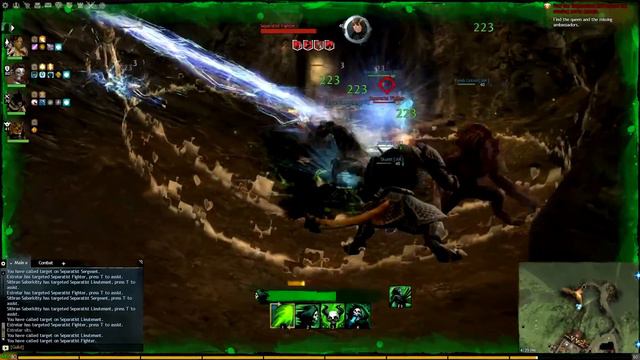 Guild Wars 2 - Caudecus' Manor Instance - Necro Heals смотреть онлайн