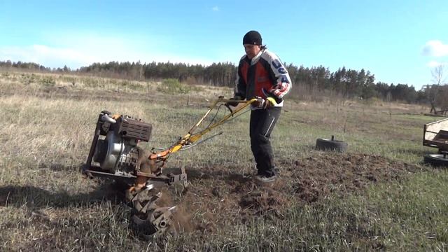 Мотоблок пашем легко целину смотреть онлайн