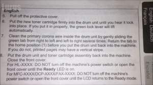 Brother DCP 7055 Toner Cartridge Replacement - How to Change the Toner on a Brother DCP 7055-TN 201