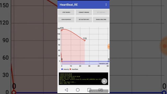 MiBand get heart beat & Real time steps смотреть онлайн