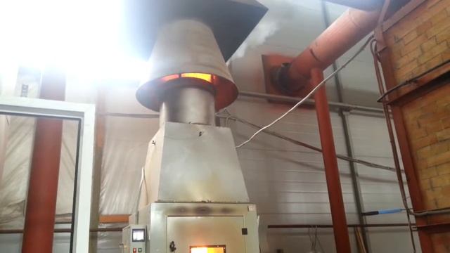 Испытание теплоизоляции Алютермо на горючесть смотреть онлайн