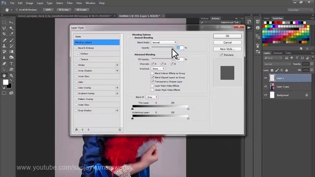 #92 Advanced Action Creating In adobe Photoshop (Insert Stop, Insert Menu Item) смотреть онлайн