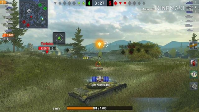 Т-54 WoT Blitz ✓ | ПОСЛЕ ТАКОГО БОЯ АДРЕНАЛИН ЗАШКАЛИВАЕТ! смотреть онлайн