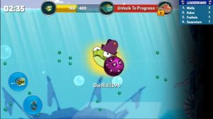 Профукали два легендарных сундука EatMe.IO Новая рыбка Угорь рыба пила и Морской черт